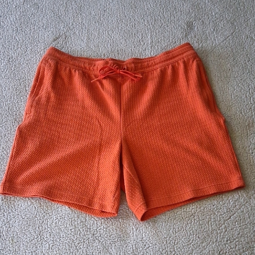 All in Motion Men's Bright Orange Athletic Shorts
